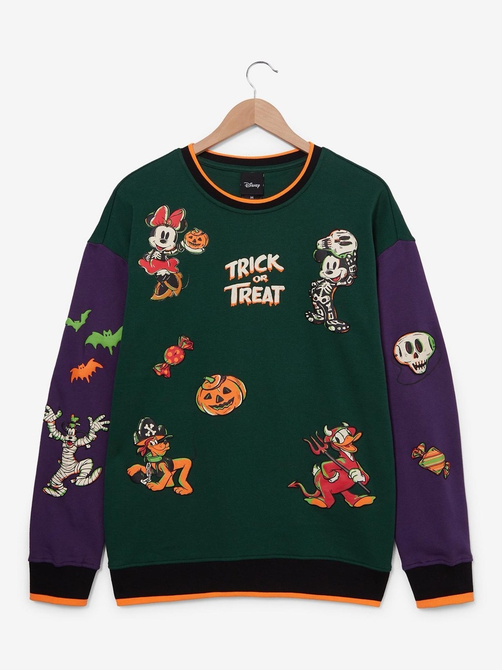Disney Mickey Skeleton Sweatshirt New 2X